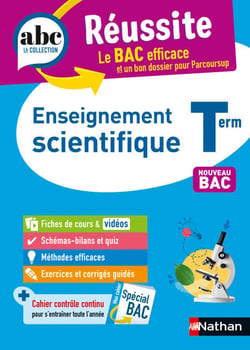 Enseignement scientifique Terminale - ABC Réussite - Bac 2027 - Enseignement commun Tle - Cours, Méthode, Exercices et Sujets corrigés - EPUB
