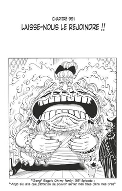 One Piece édition originale - Chapitre 991 - Laisse-nous le rejoindre !!