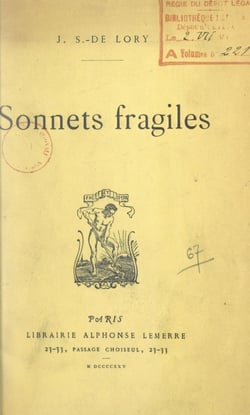 Sonnets fragiles
