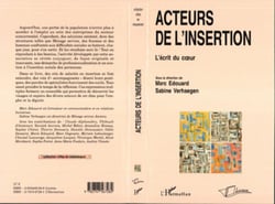 Acteurs de l'insertion - L'écrit du c?ur