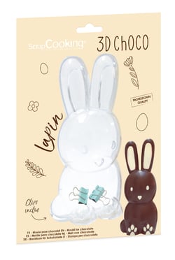 Moule à chocolat 3D ScrapCooking® - Lapin
