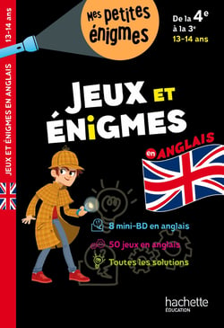 Jeux et énigmes en anglais - de la 4e à la 3e