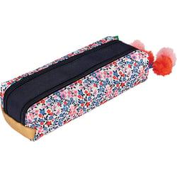Trousse rectangulaire 2 compartiments Tann's - Bleu - Les Fantaisies Antonia