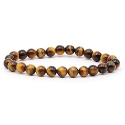 Bracelet Oeil de tigre - 8mm - Taille 2