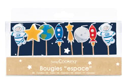 Lot de 8 bougies ScrapCooking® - Espace