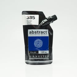 Tube 120 ml de peinture acrylique Sennelier - Abstract - Bleu Primaire n°385 - Fine - Opaque
