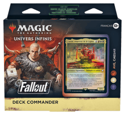 Deck commander Magic : The Gathering Fallout Wizard of the Coast - Commander-Avé, Caesar -