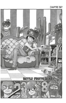 One Piece édition originale - Chapitre 567 - La place oris de Marine Ford