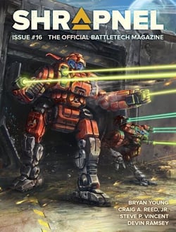 BattleTech: Shrapnel, Issue #16 (The Official BattleTech Magazine) - BattleTech Magazine, #16