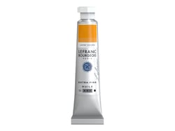 Peinture à l'huile Lefranc Bourgeois - Extra-fine - 20ml - Jaune Sahara