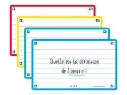 80 flashcards - 7,5 x 12,5 cm - Flash 2.0 Oxford - Ligné - 