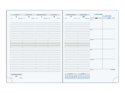 Agenda semainier Horizons 27 Barbara - 21 x 27 cm