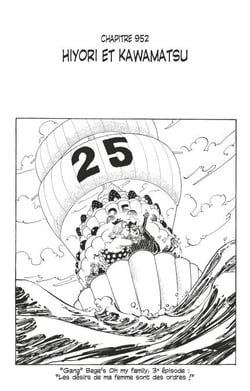 One Piece édition originale - Chapitre 952 - Hiyori et Kawamatsu