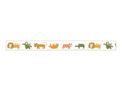 Masking tape - Animaux multicolores - 15mm x 10 m