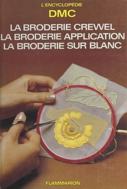 La broderie Crewel, la broderie application, la broderie sur blanc - La garniture des ouvrages