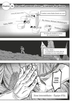 Choujin X - Chapitre 56-1 - Le raid contre Zora - Clôture de pierre - Partie 1