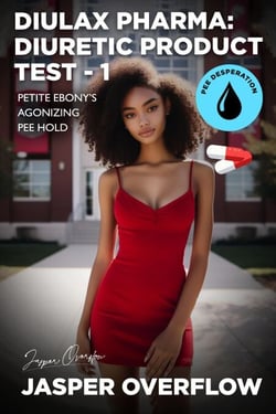 DiuLax Pharma: Diuretic Product Test - 1 Petite Ebony’s Agonizing Pee Hold - DiuLax Pharma, #1