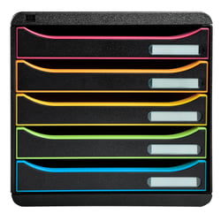 Big-Box Plus - 5 Tiroirs Classics - Noir
