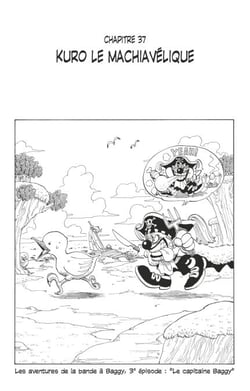 One Piece édition originale - Chapitre 37 - Kuro le machiavélique