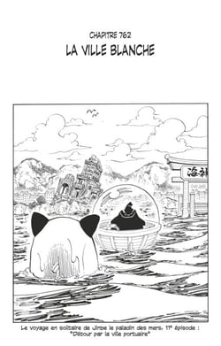 One Piece édition originale - Chapitre 762 - La ville blanche