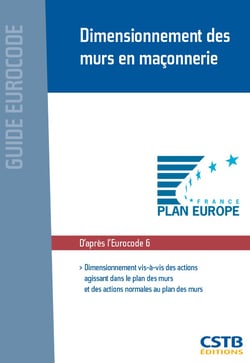 Dimensionnement des murs en maçonnerie - Dimensionnement vis-à-vis des actions agissant dans le plan des murs et des actions normales au plan des murs - D'après l'Eurocode 6