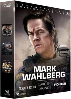 Coffret Mark Wahlberg 3 films : tout l'argent du monde - traque à Boston - fighter