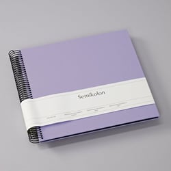 Album photos - Spiral Economy Medium - Noir - 23 x 22,3 cm - 270 g/m²
