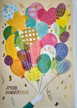 Cartes XL Pickmotion - Joyeux anniversaire