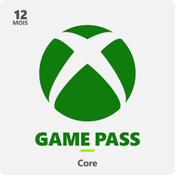 Xbox Game Pass Core Microsoft - 12 mois 