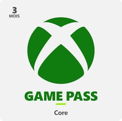 Xbox Game Pass Core Microsoft - 3 mois 