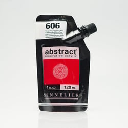 Tube 120 ml de peinture acrylique Sennelier - Abstract - Rouge cadmium foncé n°606 - Fine - Opaque