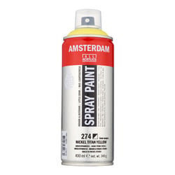 Bombe de peinture Amsterdam - 400ml - Jaune titane nickel