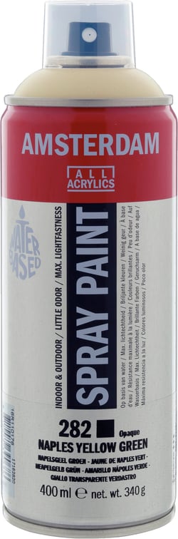 Bombe de peinture Amsterdam - 400ml - Jaune de naples vert