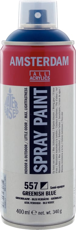Bombe de peinture Amsterdam - 400ml - Bleu verdâtre