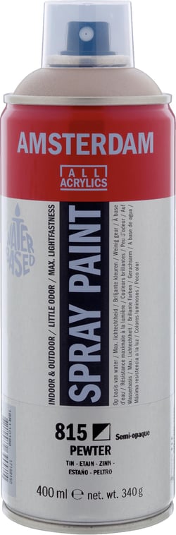 Bombe de peinture Amsterdam - 400ml - Etain