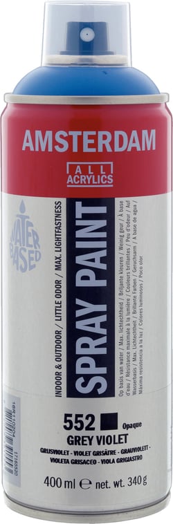 Bombe de peinture Amsterdam - 400ml - Violet gris