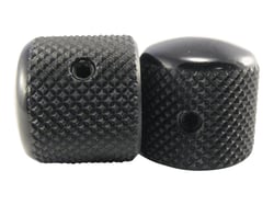 Dôme télécaster aluminium noir x2