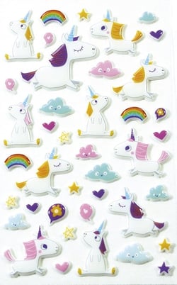 Stickers Licornes - Cooky