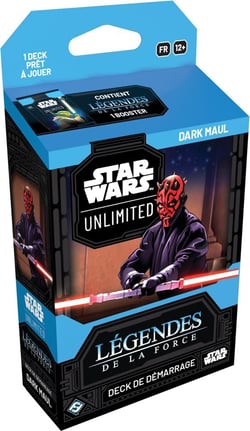 Légendes de la force deck - Darth Maul - Jeu de cartes à collectionner Star Wars Unlimited