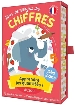 Mon premier jeu de chiffres - apprendre les quantités ! - Jeu de société enfant - Auzou Editions