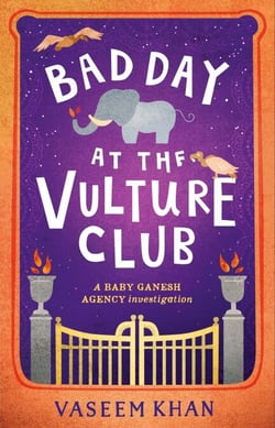Bad Day at the Vulture Club - the warm and witty cosy crime series from the acclaimed author of the Malabar House series