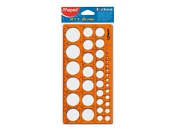 Trace-cercles - Normographe - Maped Technic