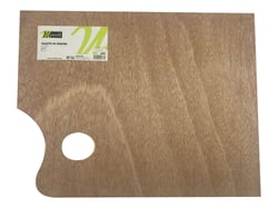 Palette bois rectangle - 35 x 27 cm - Monali
