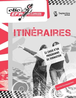 Itinéraires / Fascicule d'accompagnement - Le choix d'un programme de formation