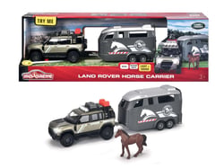 Land Rover et remorque équestre - 25 cm