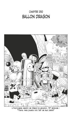 One Piece édition originale - Chapitre 250 - Ballon dragon