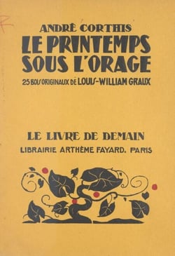 Le printemps sous l'orage - 25 bois originaux de Louis-William Graux