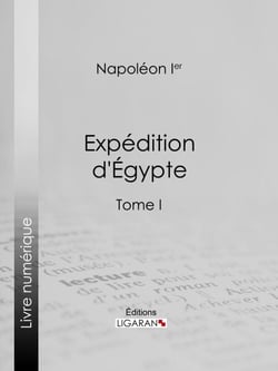 Expédition d'Egypte - Tome I
