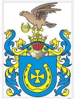 The noble Polish family Plonski. Die adlige polnische Familie Plonski.