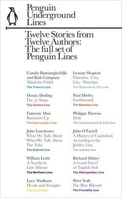 Twelve Stories from Twelve Authors: Penguin Underground Lines - The full set of twelve Penguin Lines